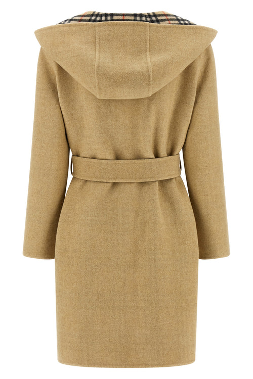 BURBERRY 'Hampshire' reversible coat For Women 100% wool