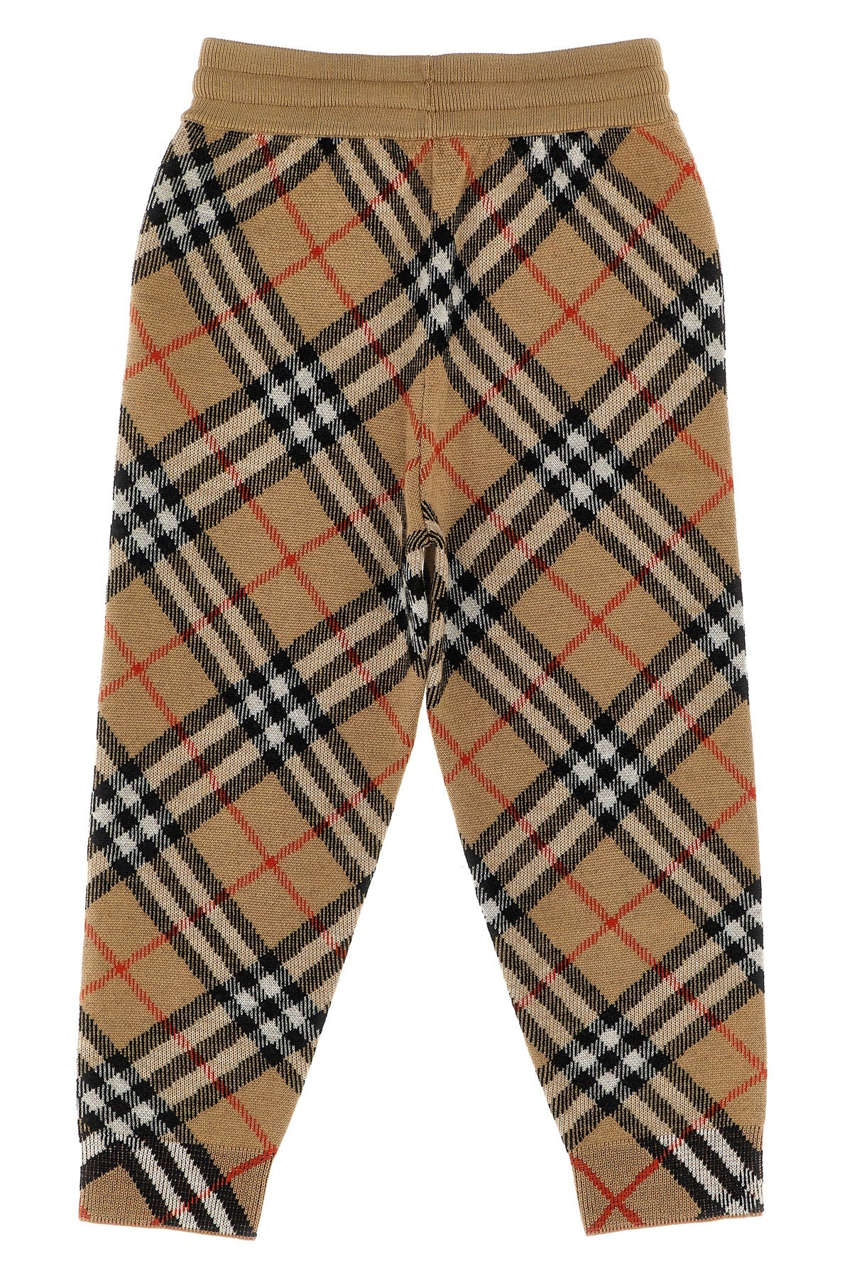BURBERRY 'Gerard Bias' joggers For Unisex baby 100% wool