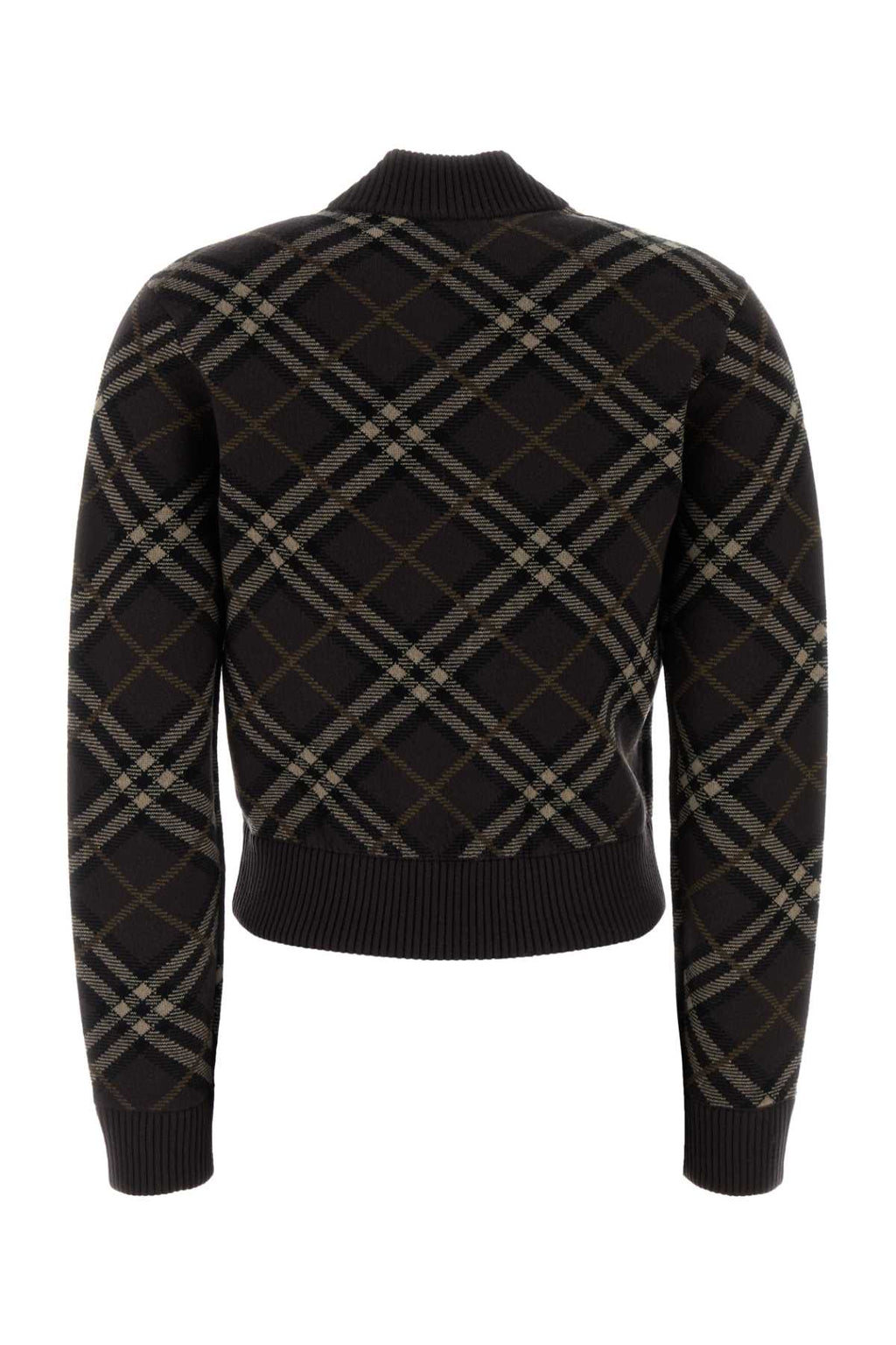BURBERRY GENEVIEVE WCHK For Women Exterior: 70% Wool 27% Cashmere 2% Nylon 1% Elastane