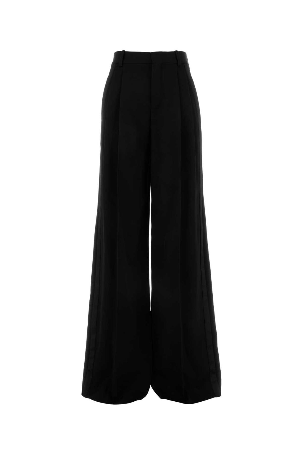 SAINT LAURENT PANTALON BASE P47M GRAIN DE PO For Women Exterior: 100% Wool