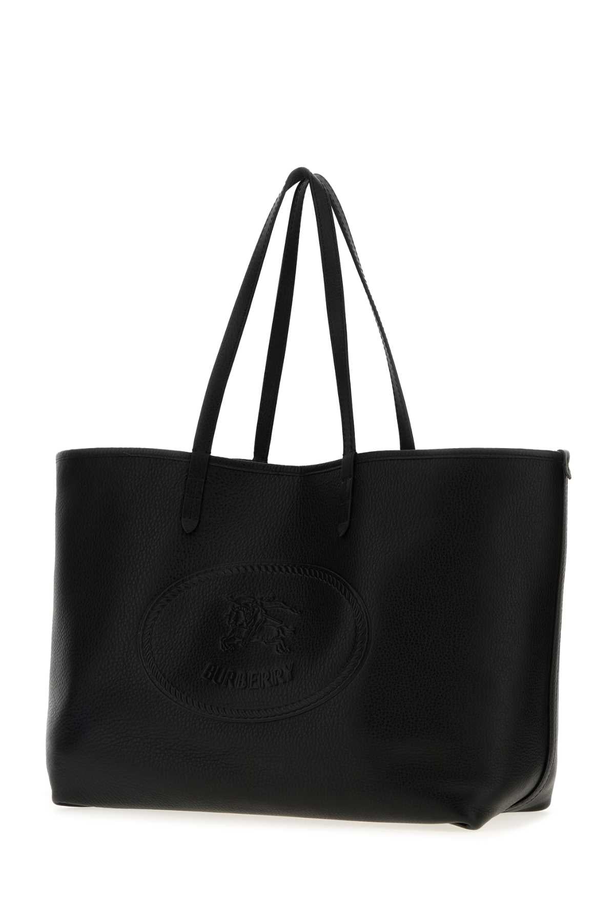 BURBERRY LL HIGHLANDS MD TOTE LGL For Women Exterior: 100% Calf