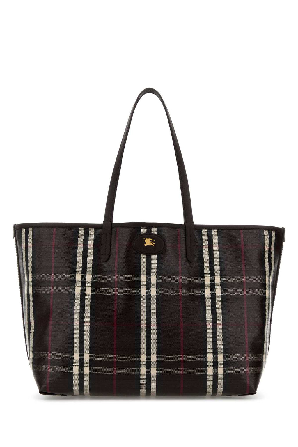BURBERRY LL HIGHLANDS MD TOTE WWW For Women Exterior: 69% Cotton 21% Viscose 10% Linen