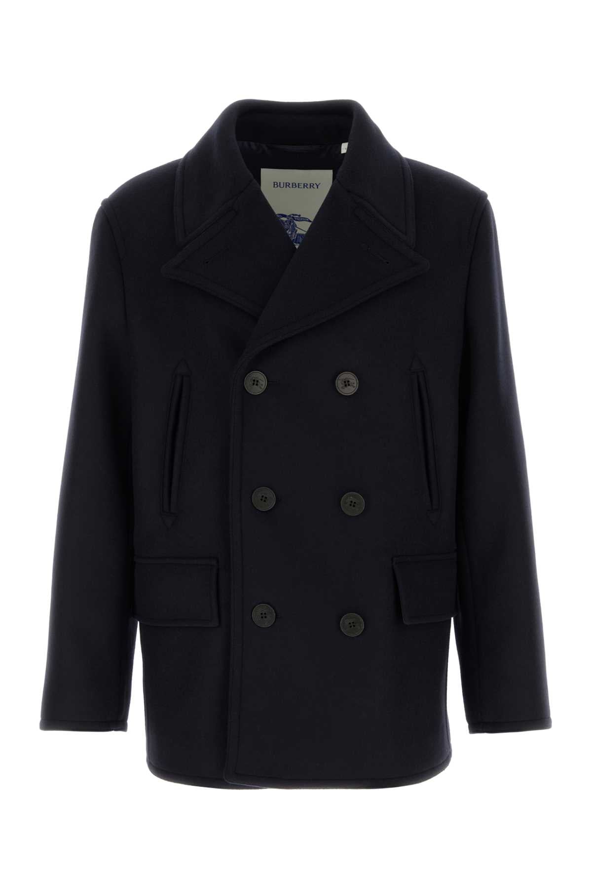 BURBERRY SHELBORNE For Men Exterior: 100% Wool Lining: 100% Cupro