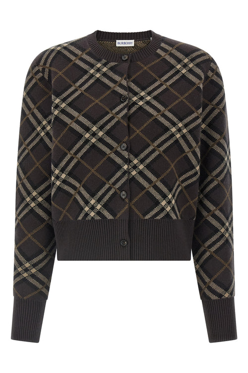 BURBERRY 'Georgette' cardigan For Women 70% wo, 27% ws, 2% pa, 1% ea