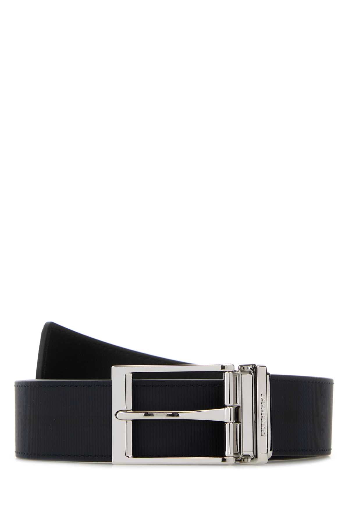 BURBERRY MB LOUIS PIN 35 RV BIN For Men Exterior: 55% Polyurethane 25% Polyester 20% Cotton Finishing: Silver metal