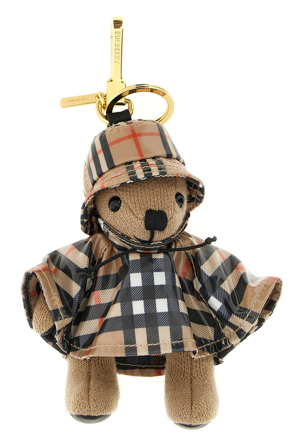 BURBERRY 'Thomas' keyring For Women 90% wool, 10% cashmere