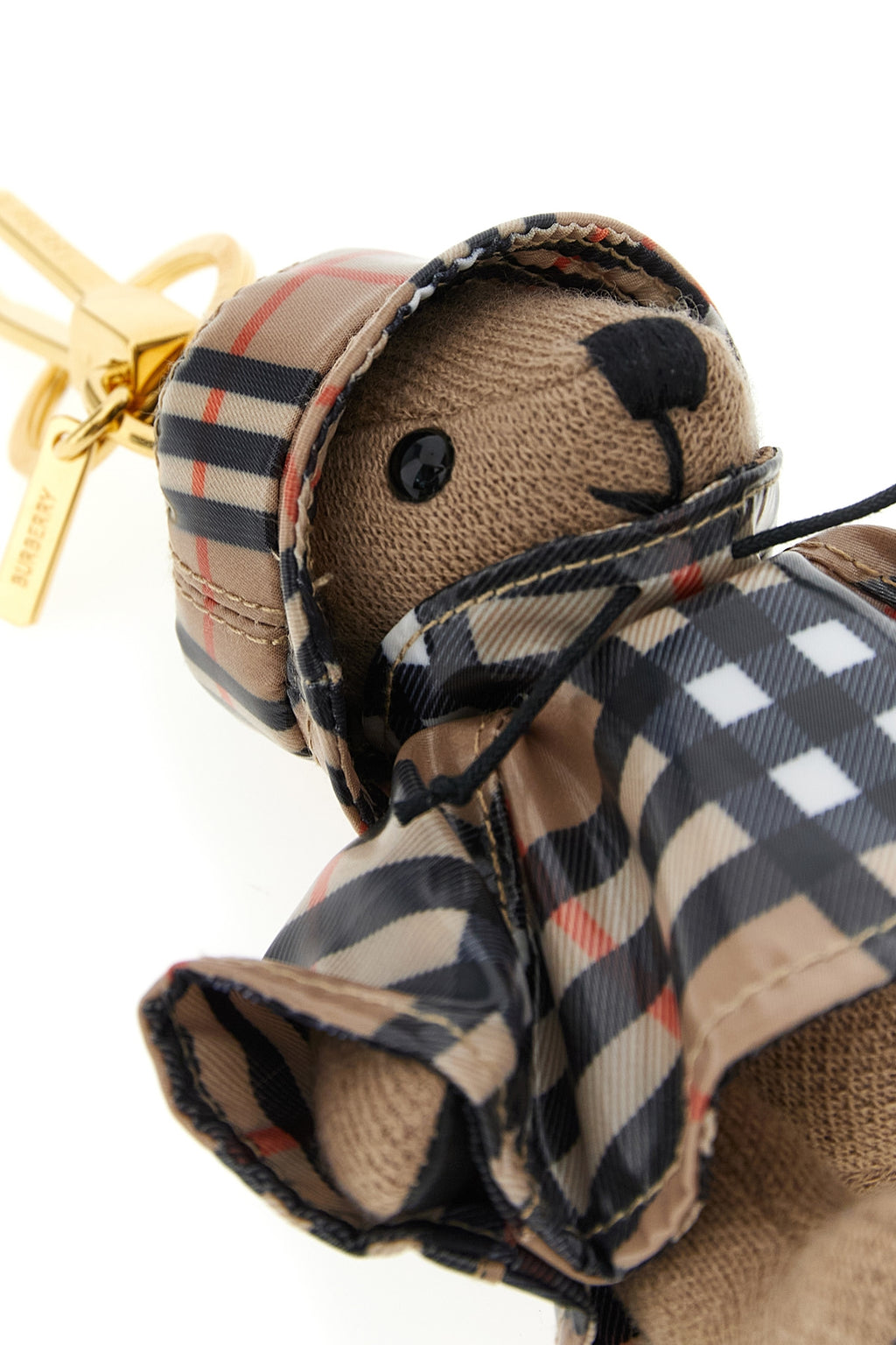 BURBERRY 'Thomas' keyring For Women 90% wool, 10% cashmere