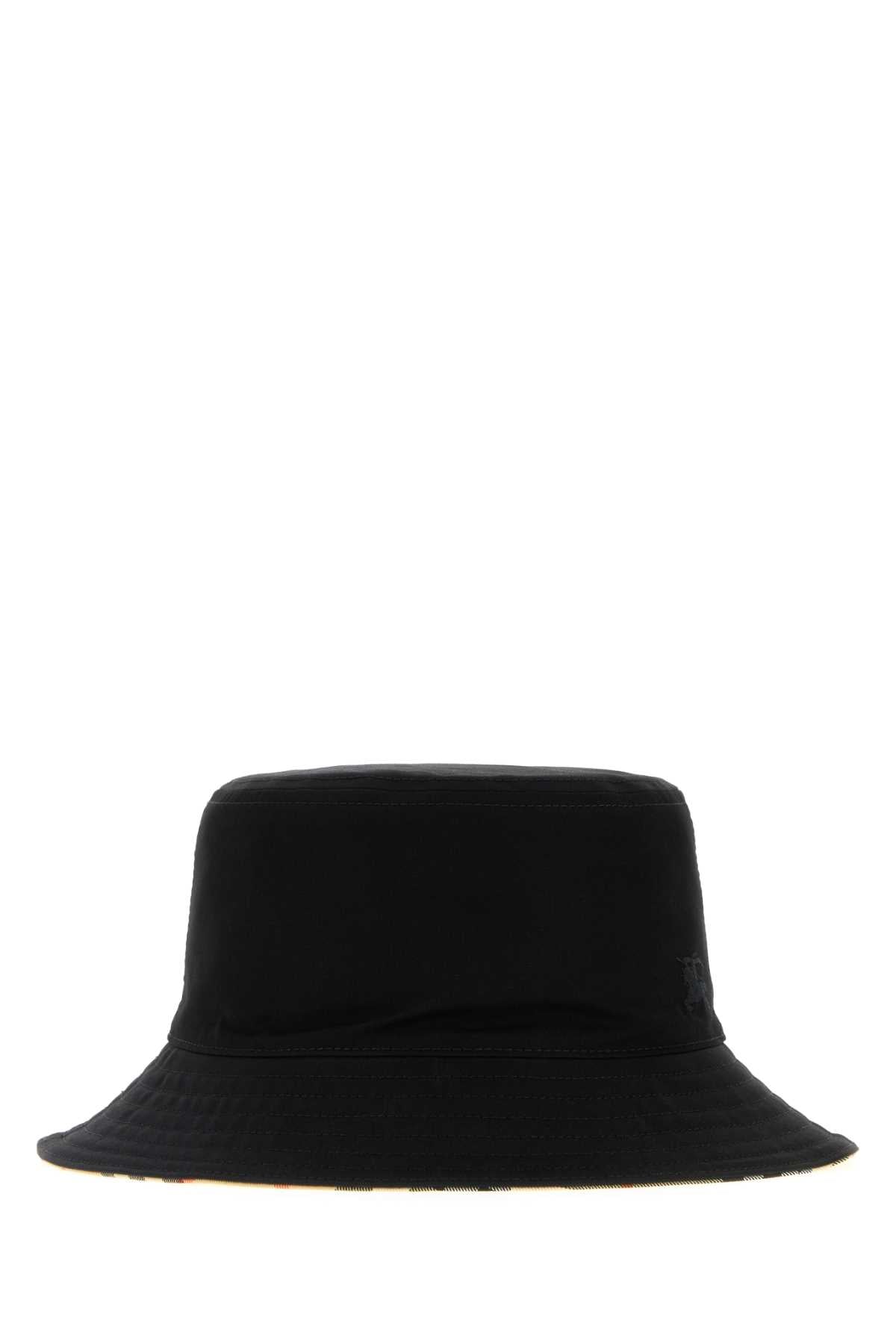 BURBERRY MH GABARDINE REV BUCKET For UNISEX Exterior: 100% Cotton Lining: 100% Cotton