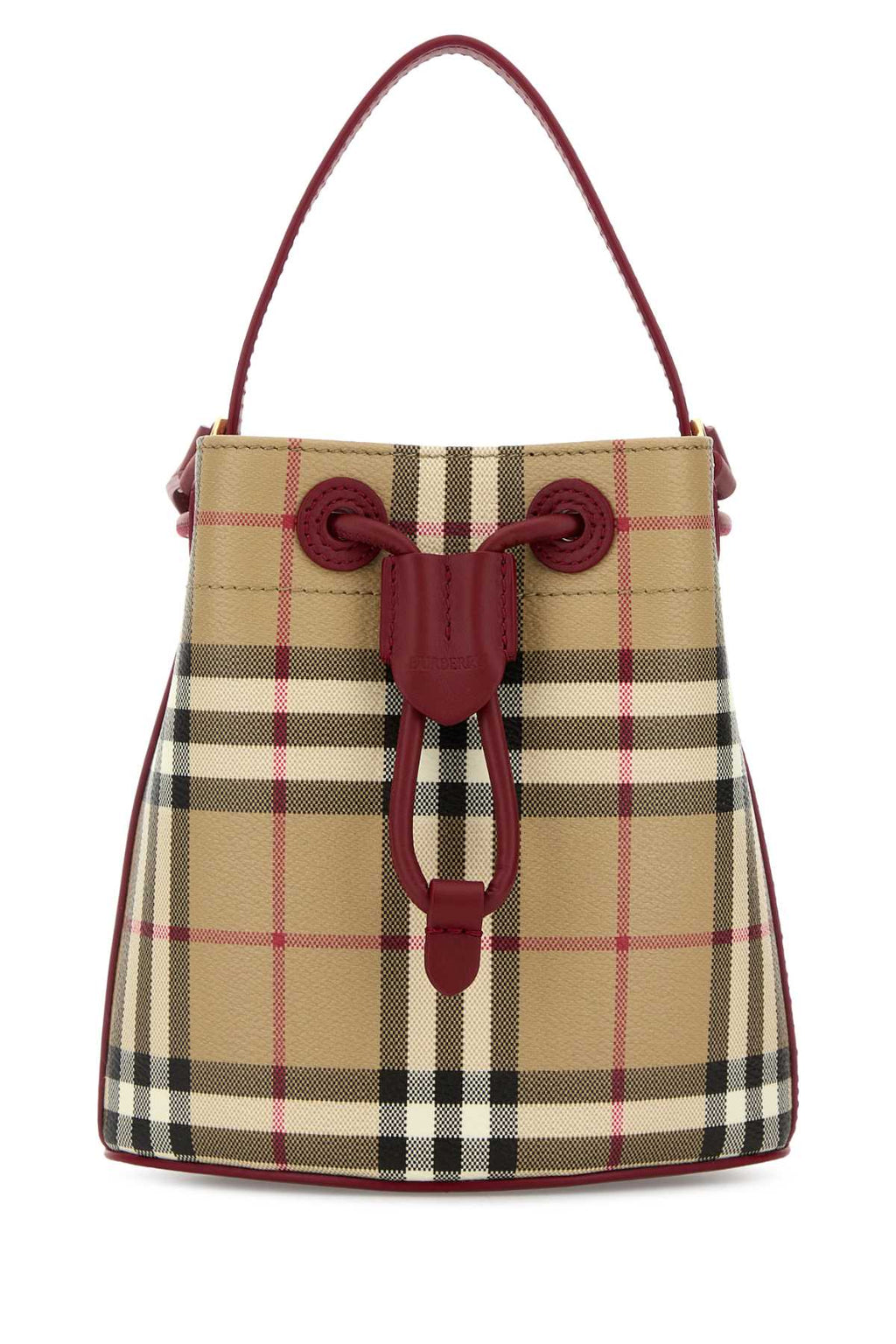 BURBERRY LL MN DRAWSTRING DFC For Women Exterior: 55% Polyurethane 25% Polyester 20% Cotton Lining: 100% Cotton Finishing: Golden metal