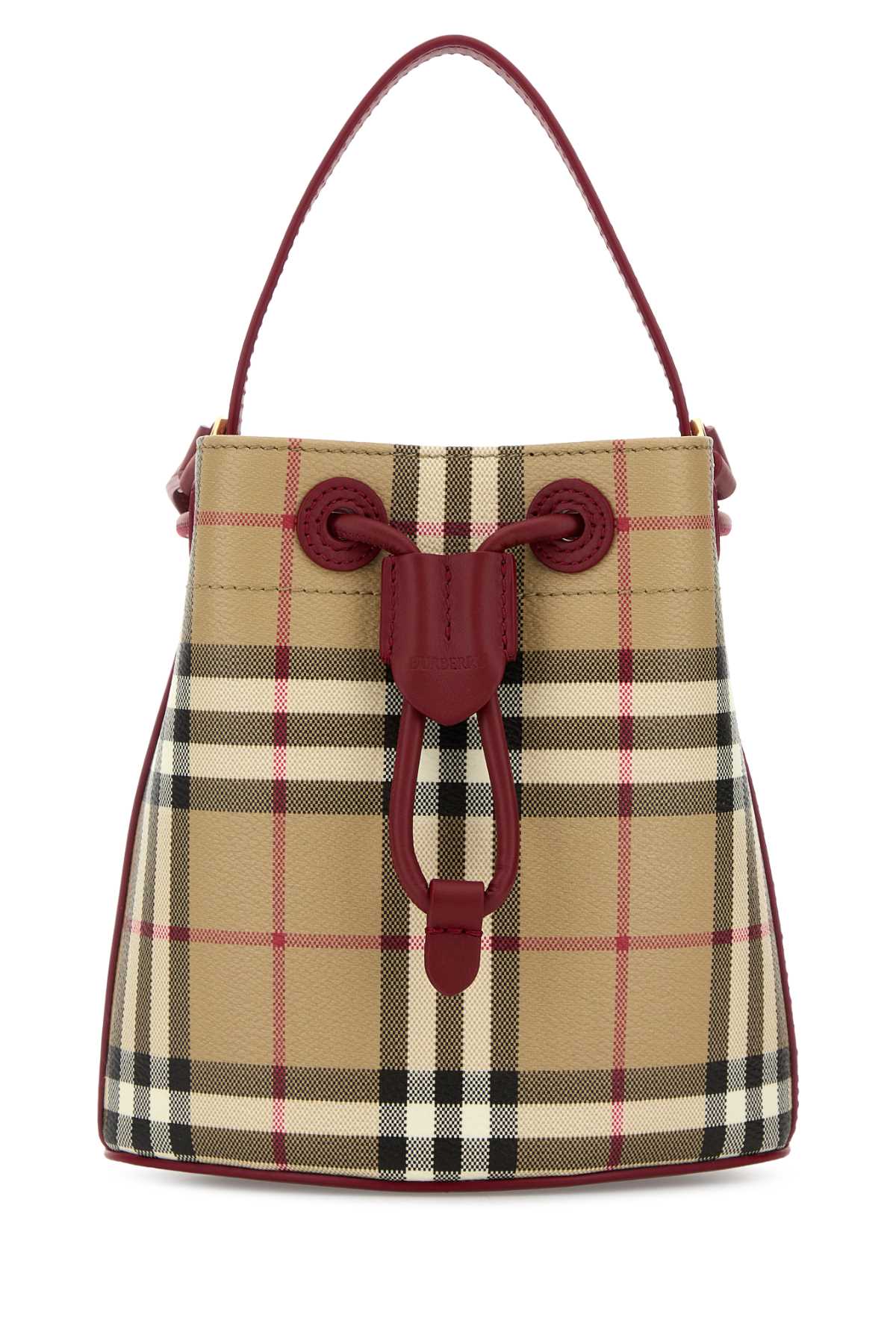 BURBERRY LL MN DRAWSTRING DFC For Women Exterior: 55% Polyurethane 25% Polyester 20% Cotton Lining: 100% Cotton Finishing: Golden metal