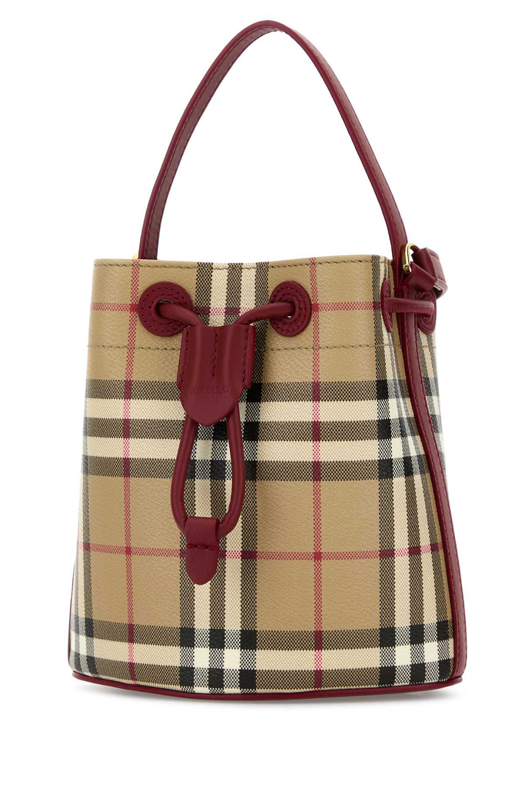 BURBERRY LL MN DRAWSTRING DFC For Women Exterior: 55% Polyurethane 25% Polyester 20% Cotton Lining: 100% Cotton Finishing: Golden metal