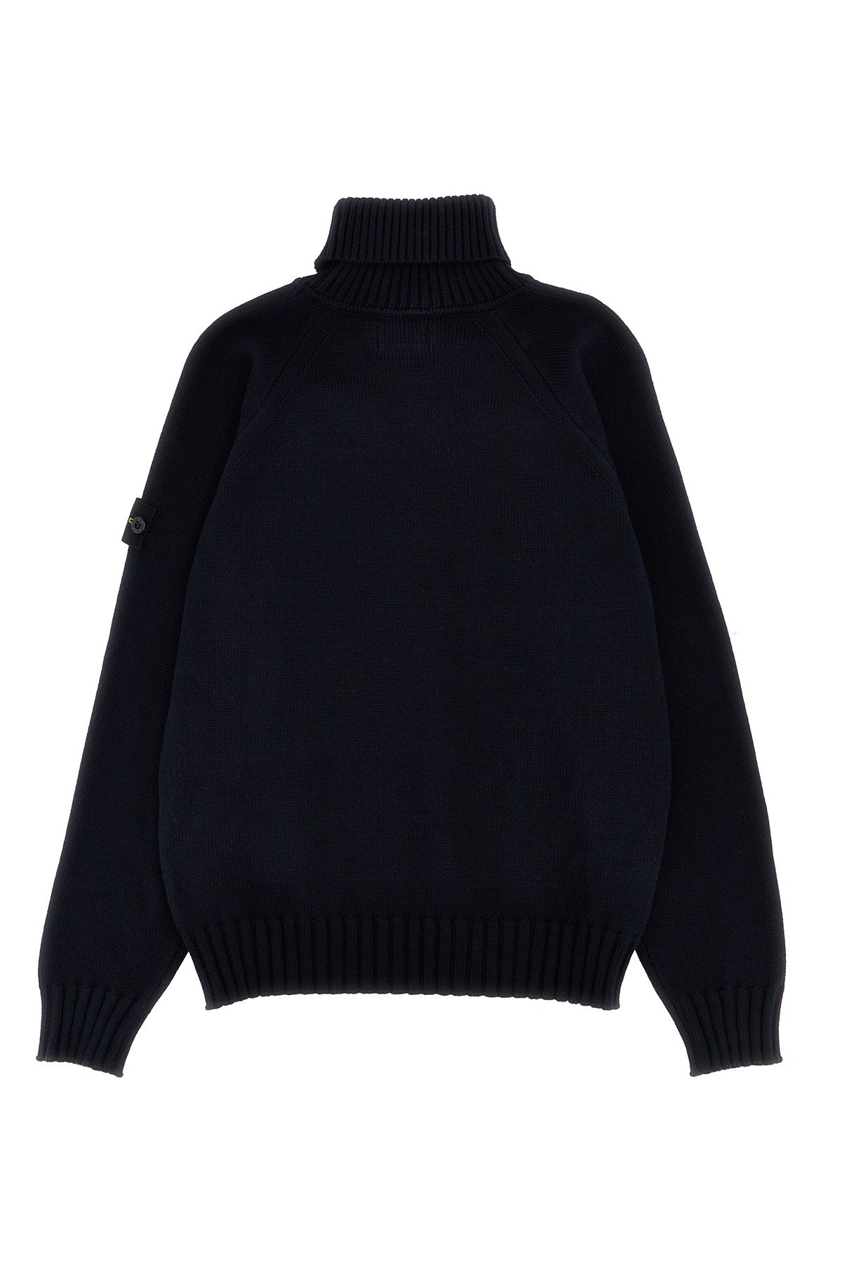 STONE ISLAND JUNIOR Logo badge sweater