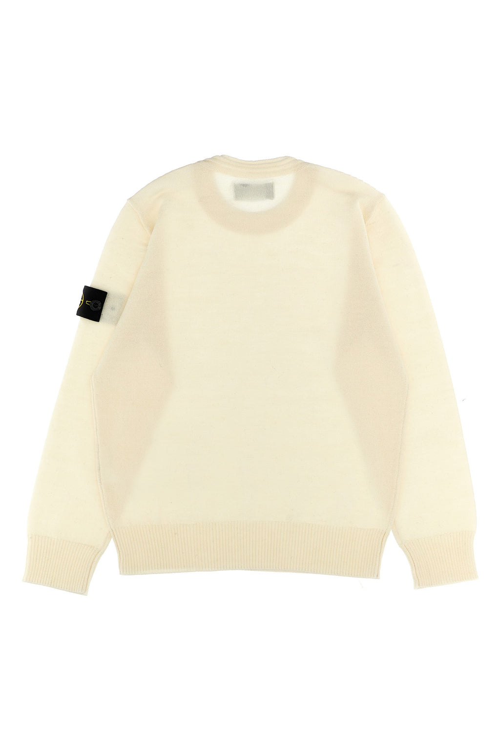 STONE ISLAND JUNIOR Logo patch sweater