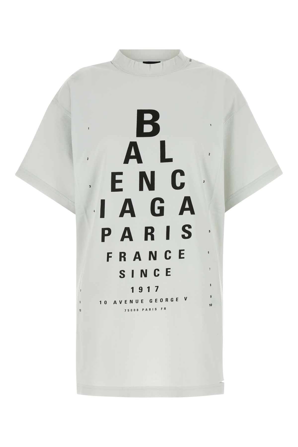 BALENCIAGA OVERSIZED T-SHIRT For Women Exterior: 100% Cotton