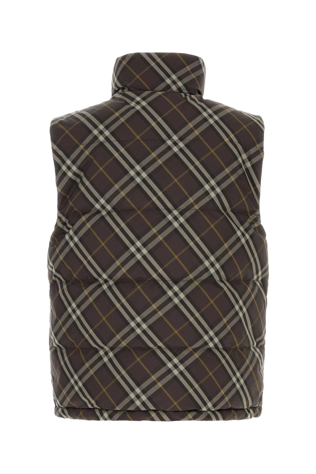 BURBERRY SNOWSHILL CHK REV For Men Exterior: 100% Polyester Lining: 100% Polyester Padding: 90% Down 10% Feather
