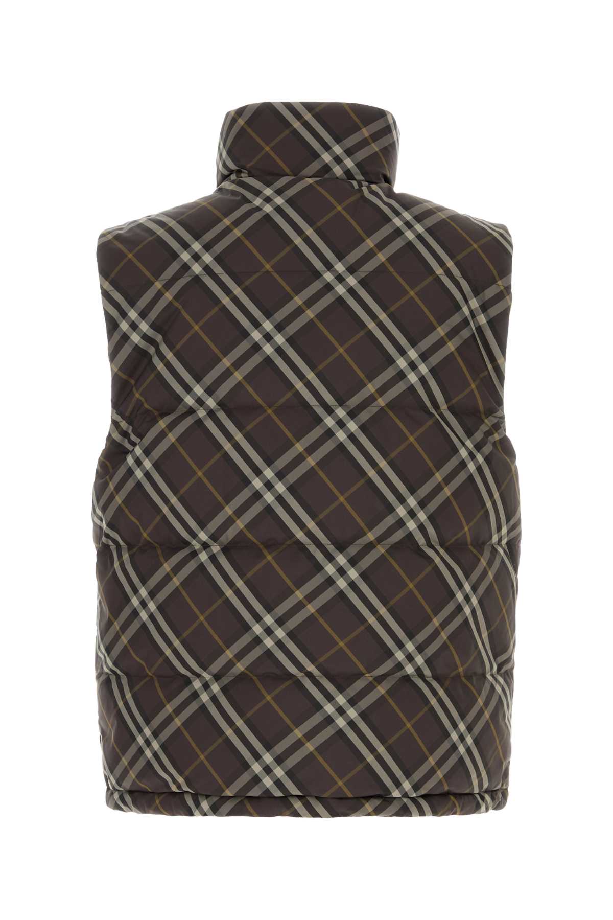 BURBERRY SNOWSHILL CHK REV For Men Exterior: 100% Polyester Lining: 100% Polyester Padding: 90% Down 10% Feather
