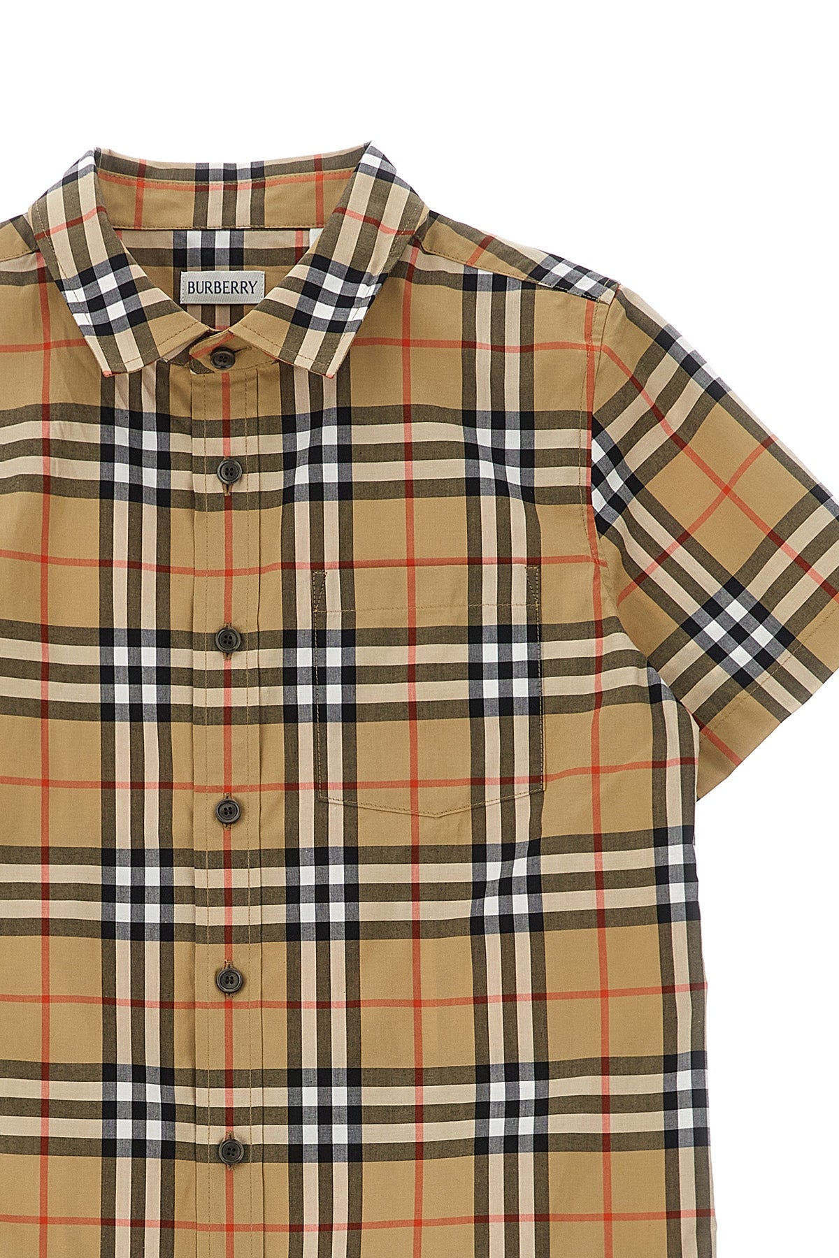 BURBERRY 'Owen' shirt For Baby boy 100% cotton