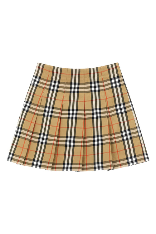BURBERRY 'Gabrielle' skirt For Baby girl 100% cotton