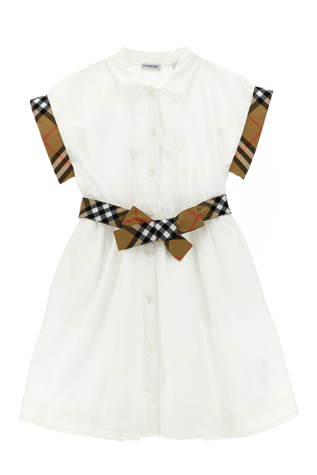 BURBERRY 'Juliet' dress For Baby girl 100% cotton