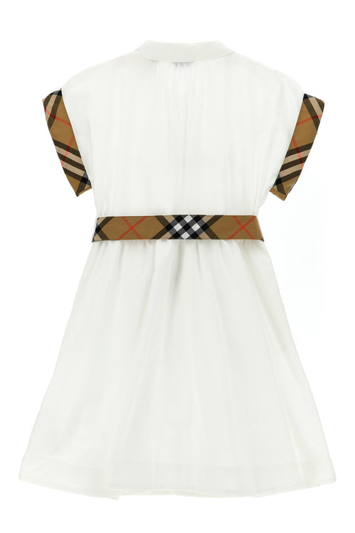 BURBERRY 'Juliet' dress For Baby girl 100% cotton