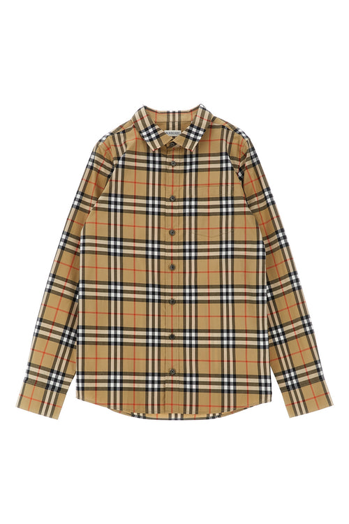 BURBERRY 'Owen' shirt For Baby boy 100% cotton