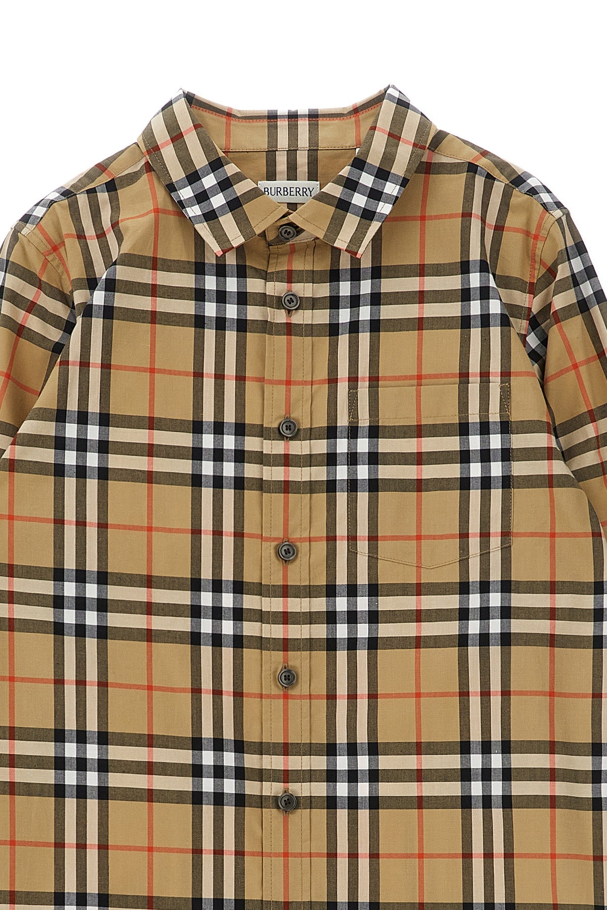 BURBERRY 'Owen' shirt For Baby boy 100% cotton