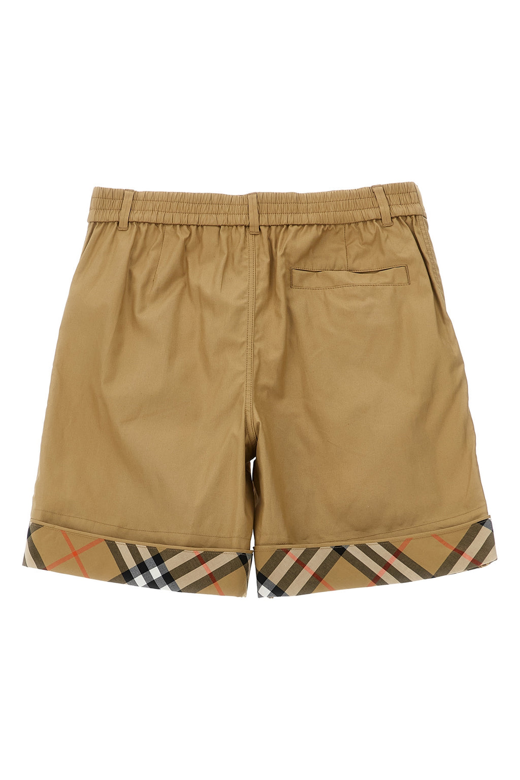 BURBERRY 'Oscar' bermuda shorts For Baby boy 100% cotton