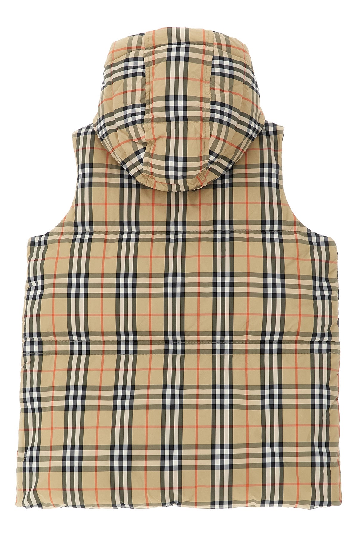 BURBERRY 'Franklin' vest For Unisex baby 100% polyamide