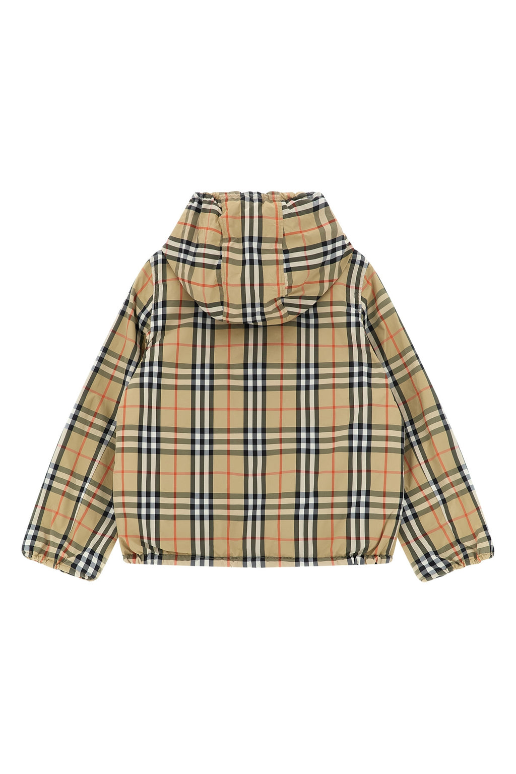 BURBERRY 'Reece' reversible jacket For Unisex baby 100% polyamide