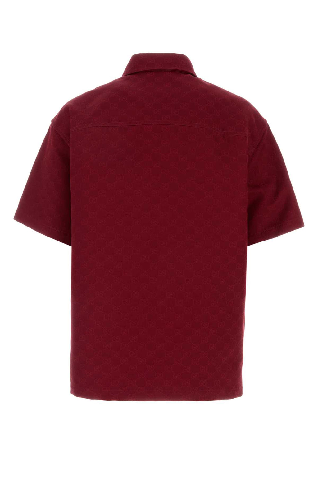 GUCCI OVER FIT WORK SHIRT DOUBLE GG For Men Exterior: 100% Cotton