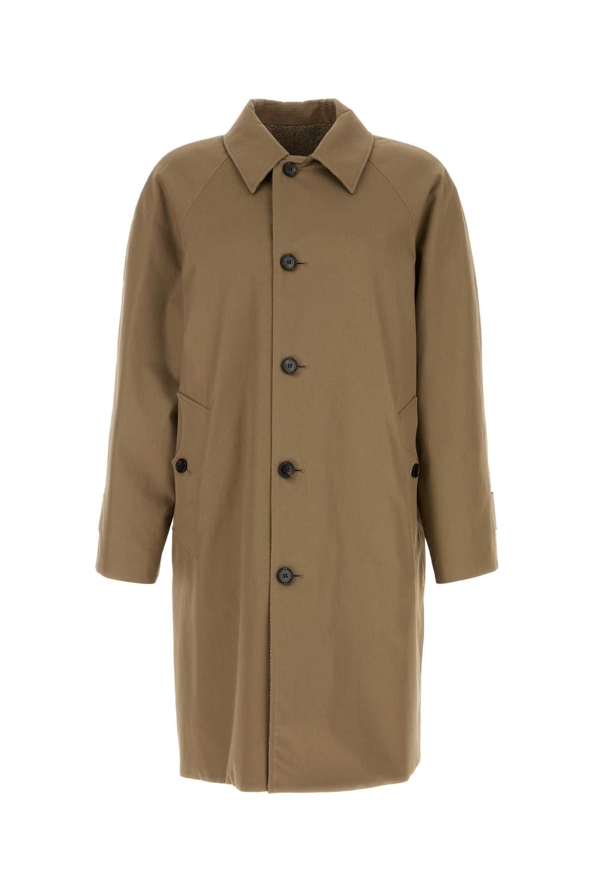 BURBERRY CHEVINGTON RVS For Men Exterior: 100% Cotton Interior: 100% Wool
