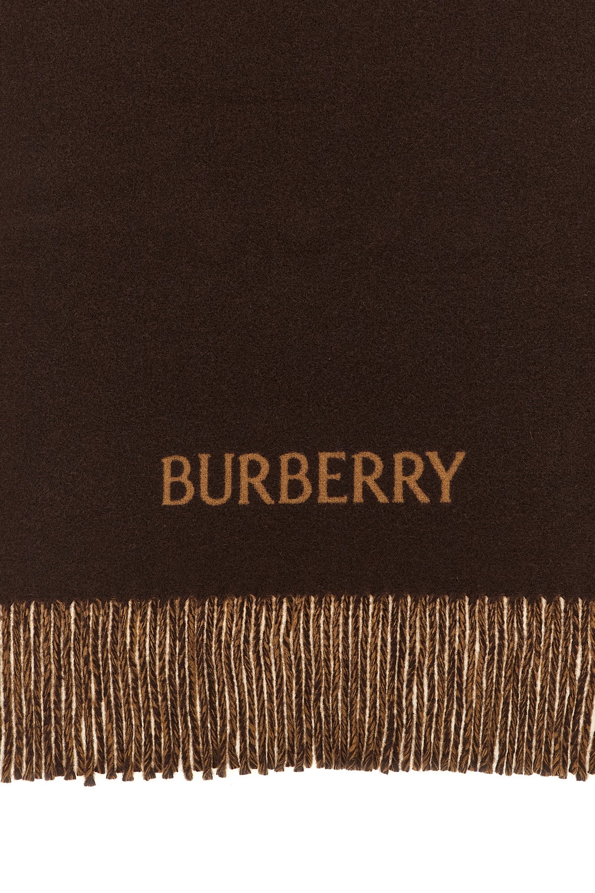 BURBERRY 'Knight' reversible scarf For Men 100% cashmere