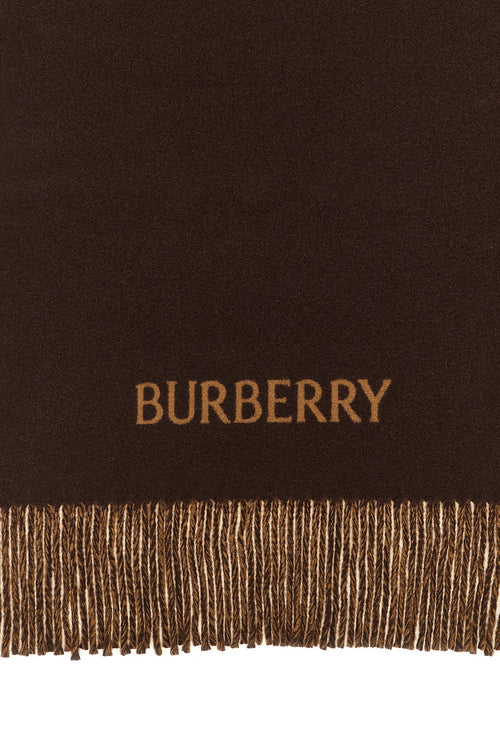 BURBERRY 'Knight' reversible scarf For Men 100% cashmere