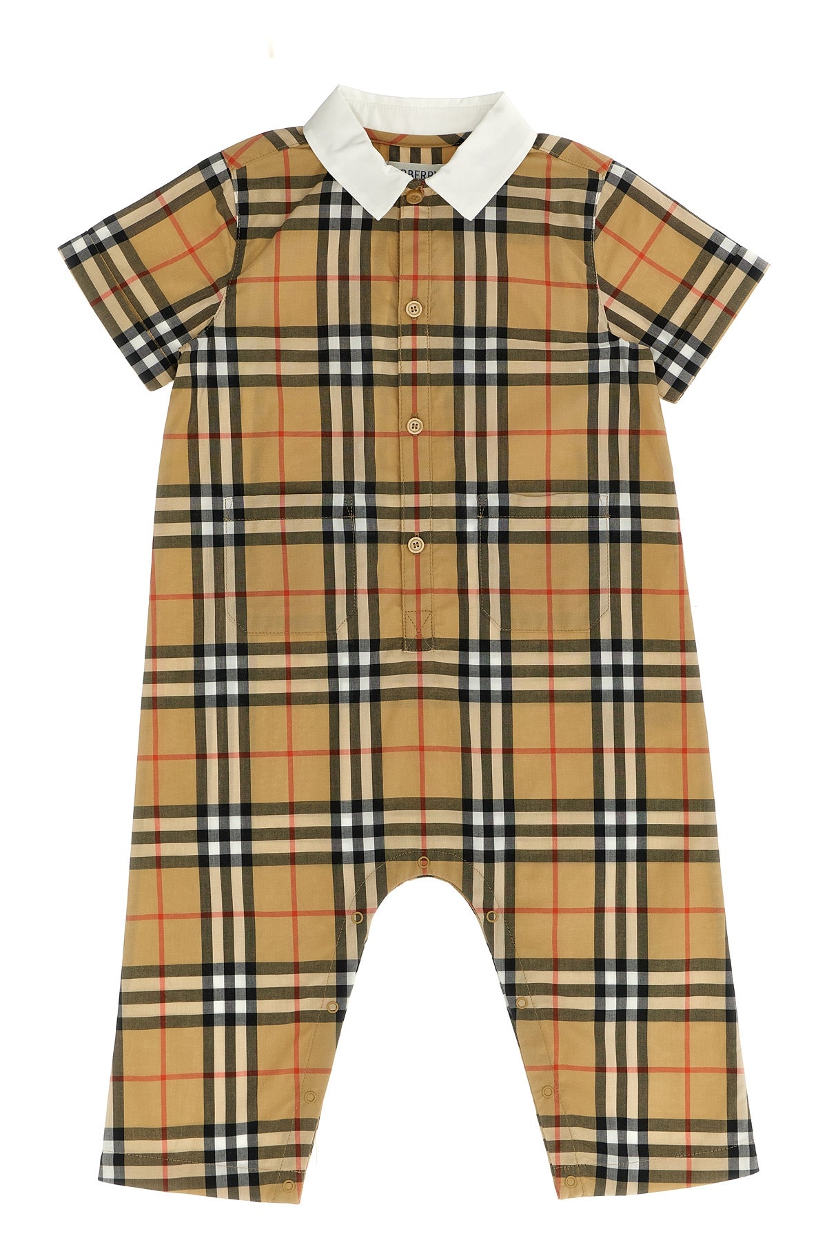 BURBERRY Pagliaccetto 'Andreas' For Unisex baby 100% cotton