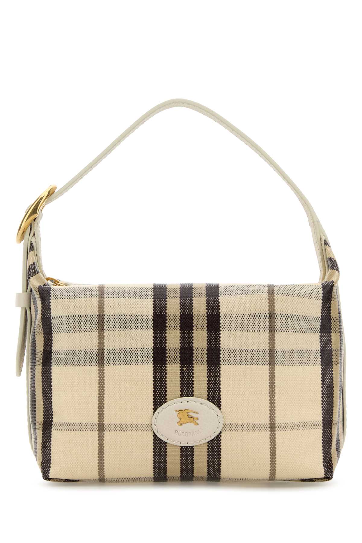 BURBERRY LL HIGHLANDS MN DUFFLE WWW For Women Exterior: 69% Cotton 21% Viscose 10% Linen Finishing: Golden metal