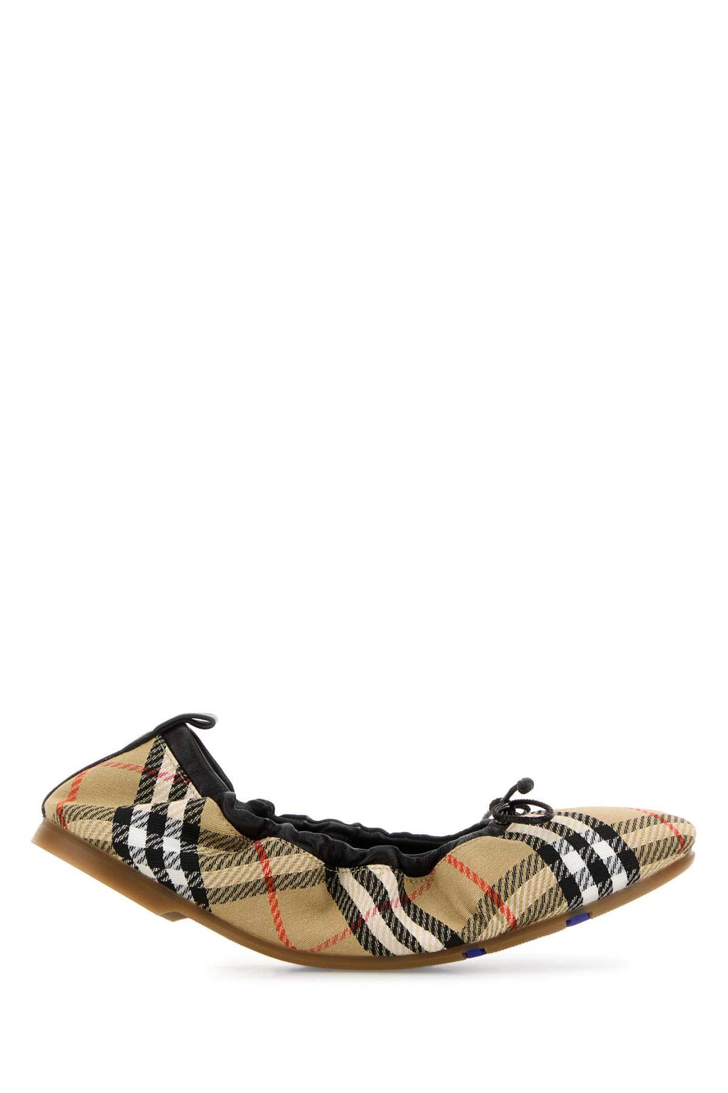 BURBERRY LF FAWN 05 CHK For Women Exterior: 100% Fabric Interior: 100% Leather Sole: Rubber