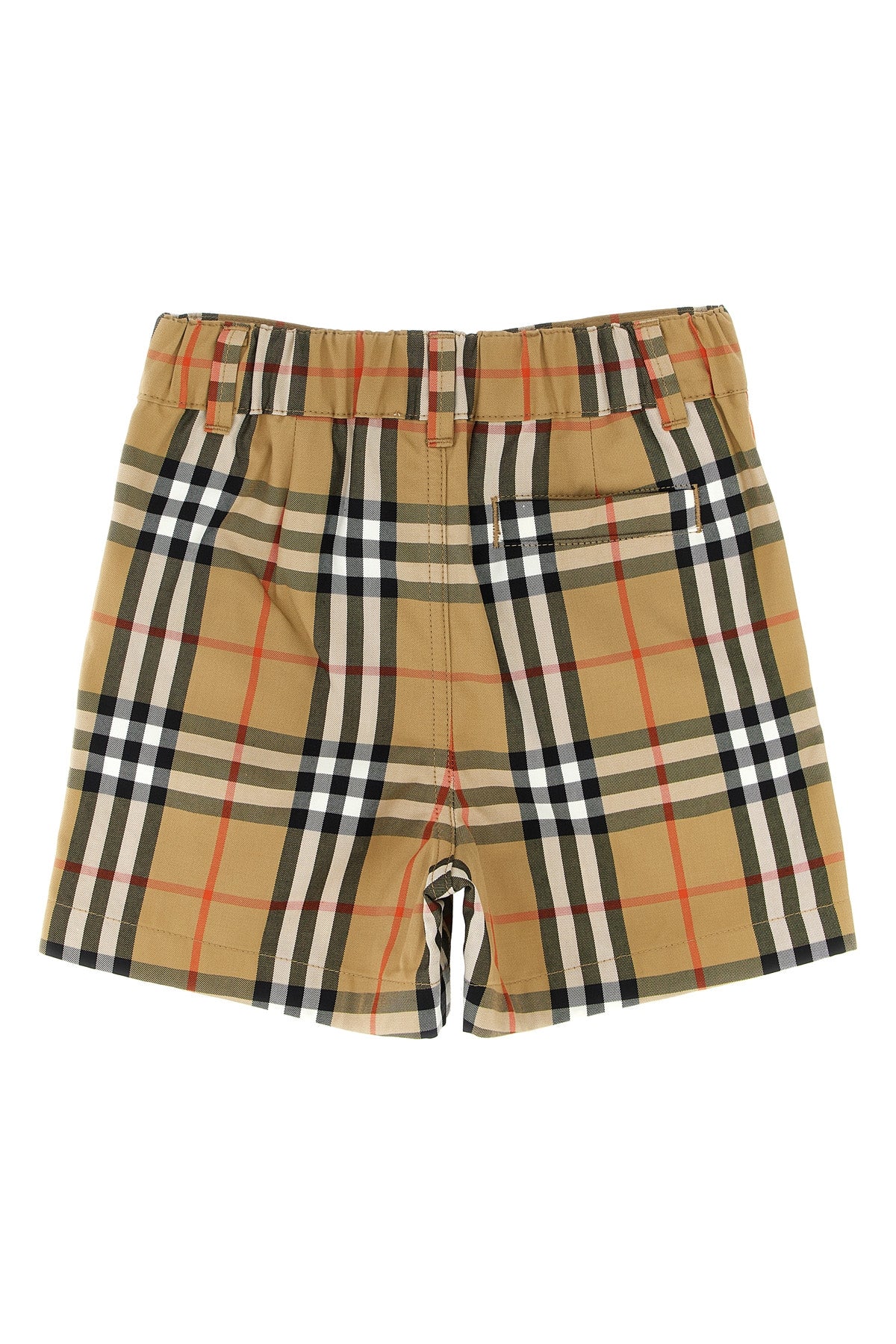 BURBERRY 'Oscar' bermuda shorts For Baby girl 100% cotton