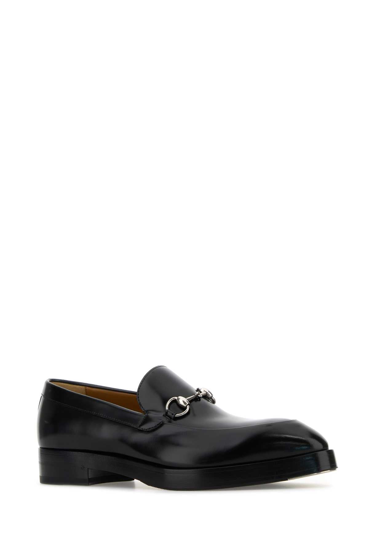 GUCCI M BURN MOCCASIN LEATHR W/HB LS For Men Exterior: 100% Leather Interior: 100% Leather Sole: Rubber