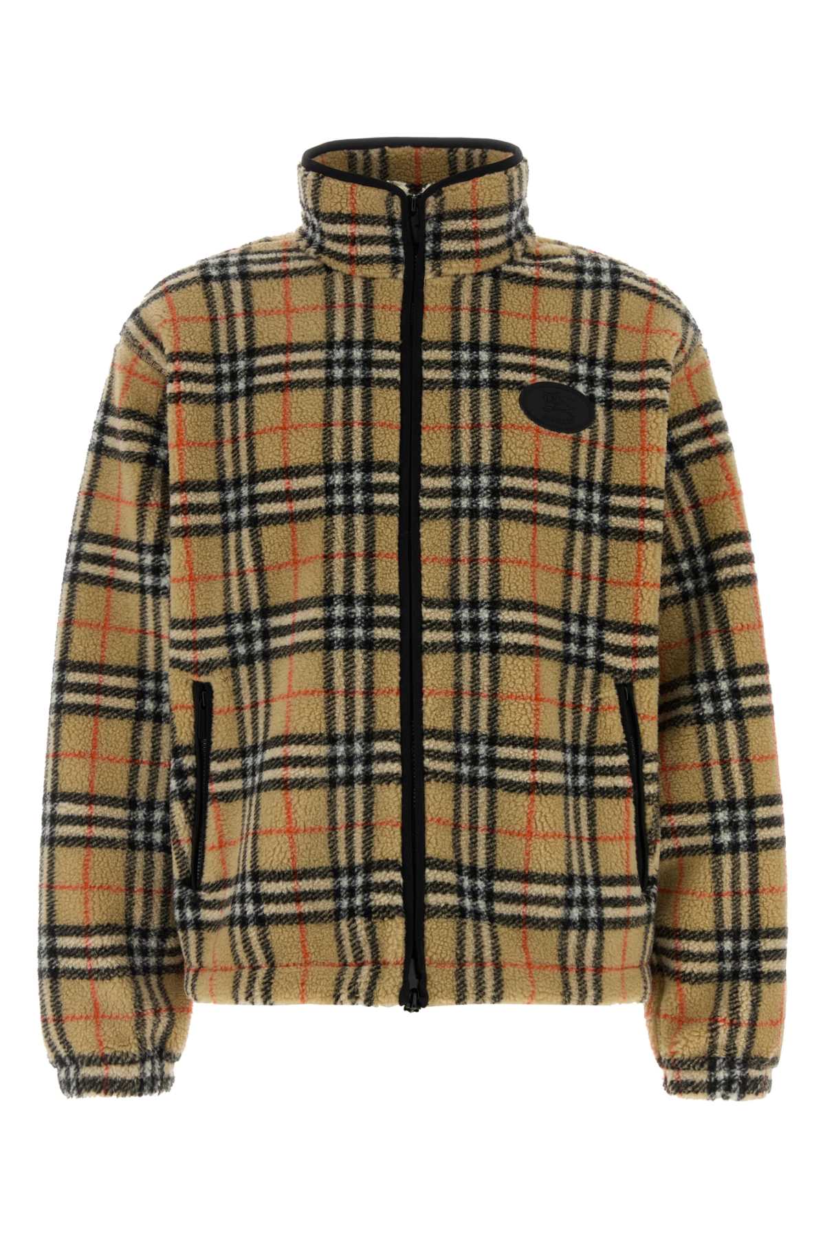 BURBERRY FAIRFAX CHK For Men Exterior: 50% Wool 40% Polyester 10% Cashmere Lining: 100% Polyester