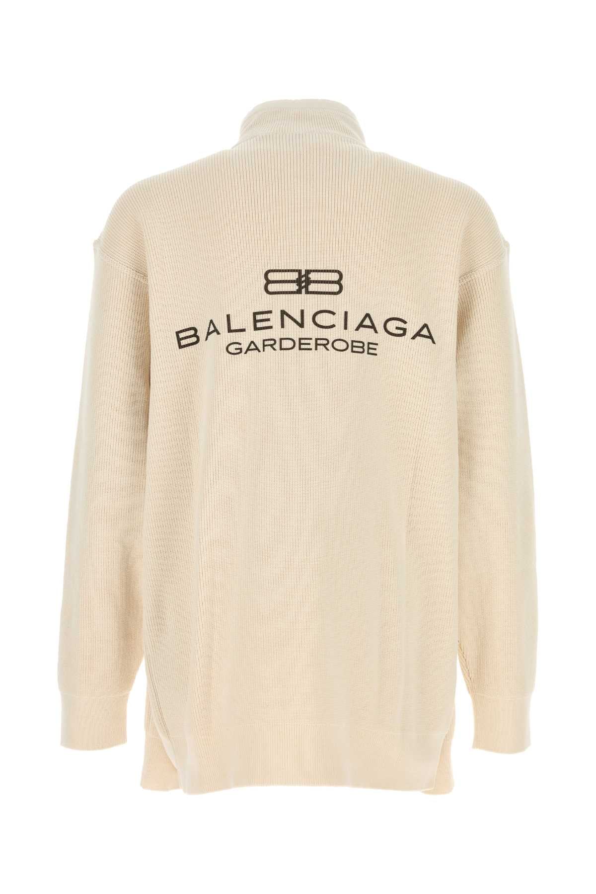 BALENCIAGA INTERTWINED SWEATER For Men Exterior: 50% Cotton 50% Polyester