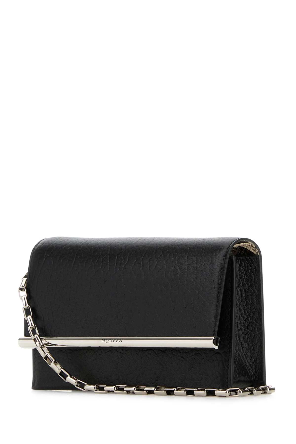 ALEXANDER MCQUEEN MINI CROSS-BAR SATCH