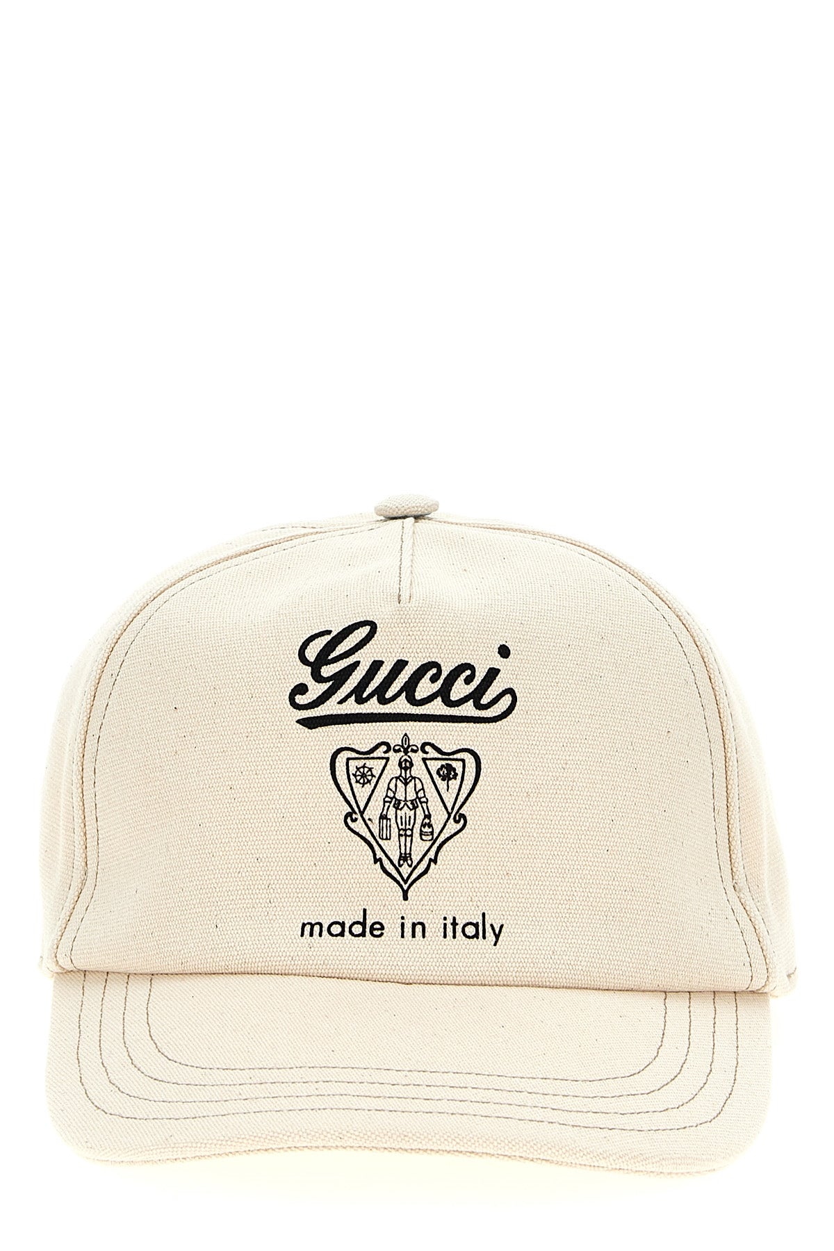 GUCCI Gucci coat of arms cap For Men 100% cotton