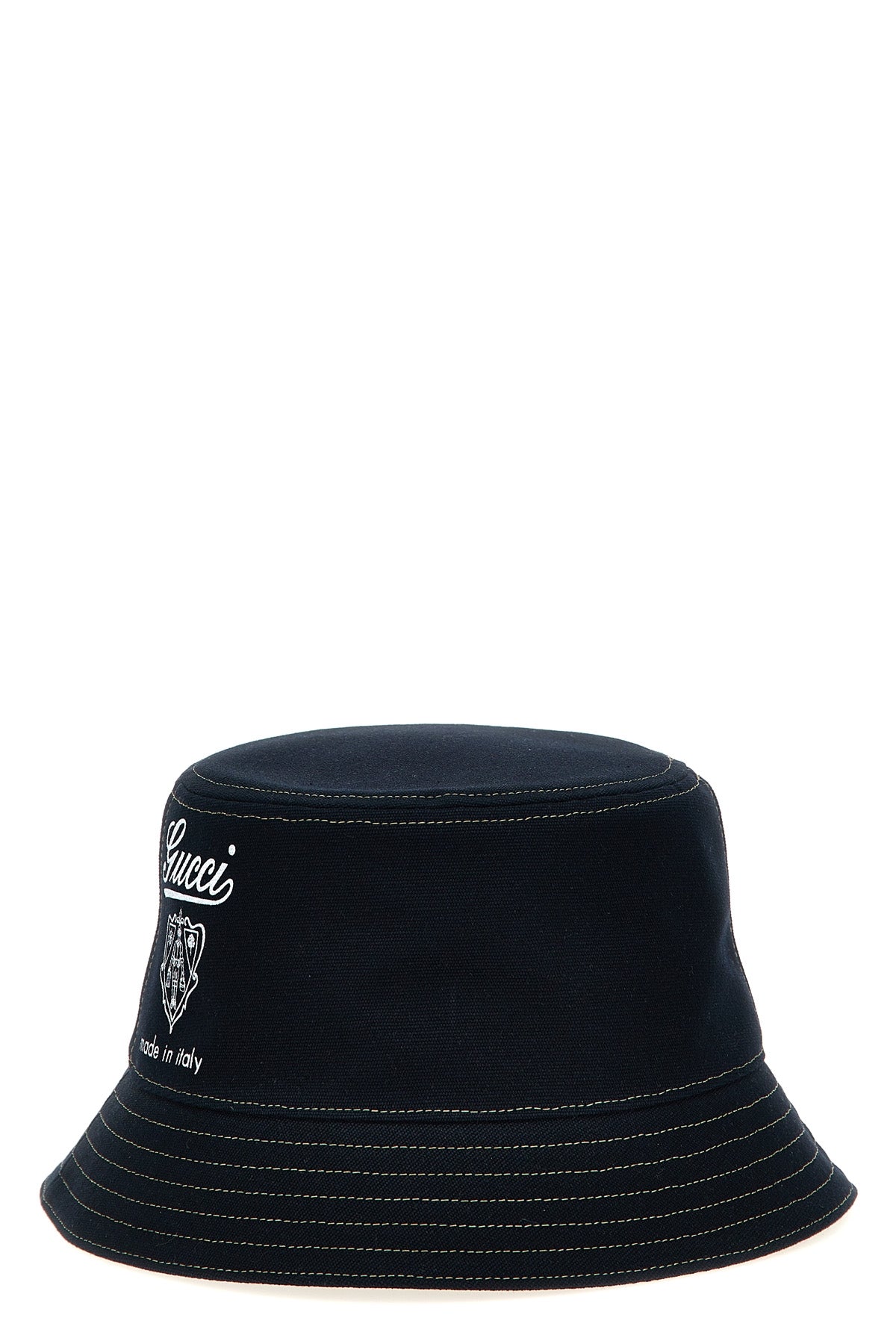 GUCCI Gucci coat of arms bucket hat For Men 100% cotton