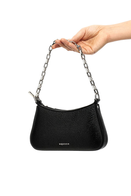 ALEXANDER MCQUEEN 'McQueen T-bar Mini' handbag For Women 100% lamb leather (Ovis Aries)