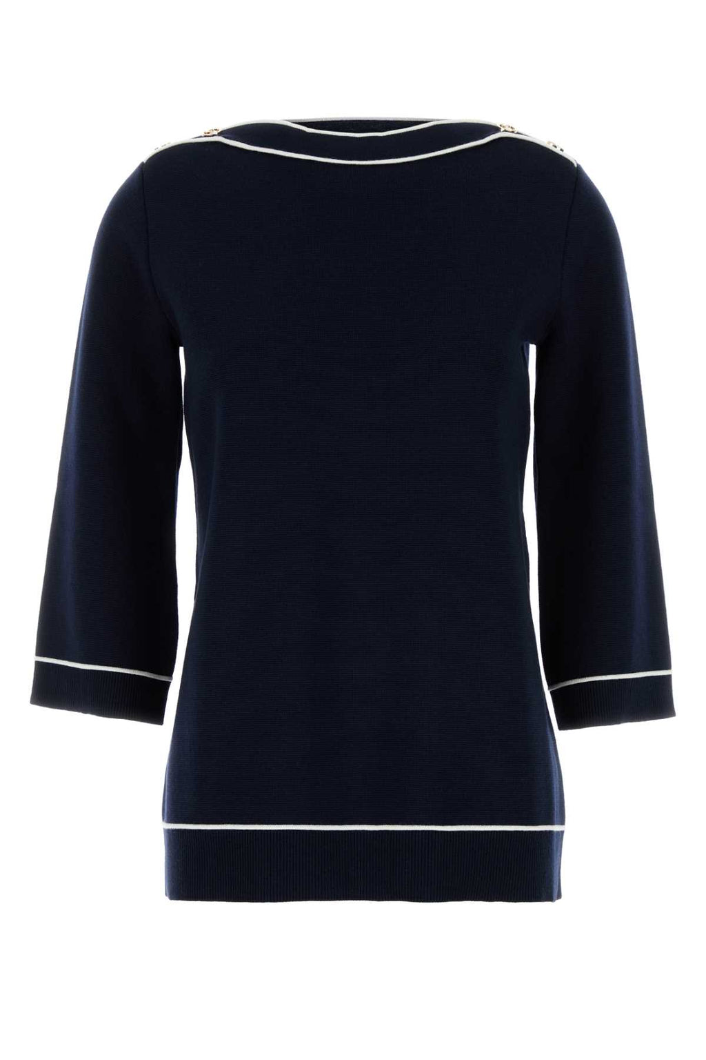 GUCCI 3/4/S BOAT/NK TOP For Women Exterior: 100% Wool
