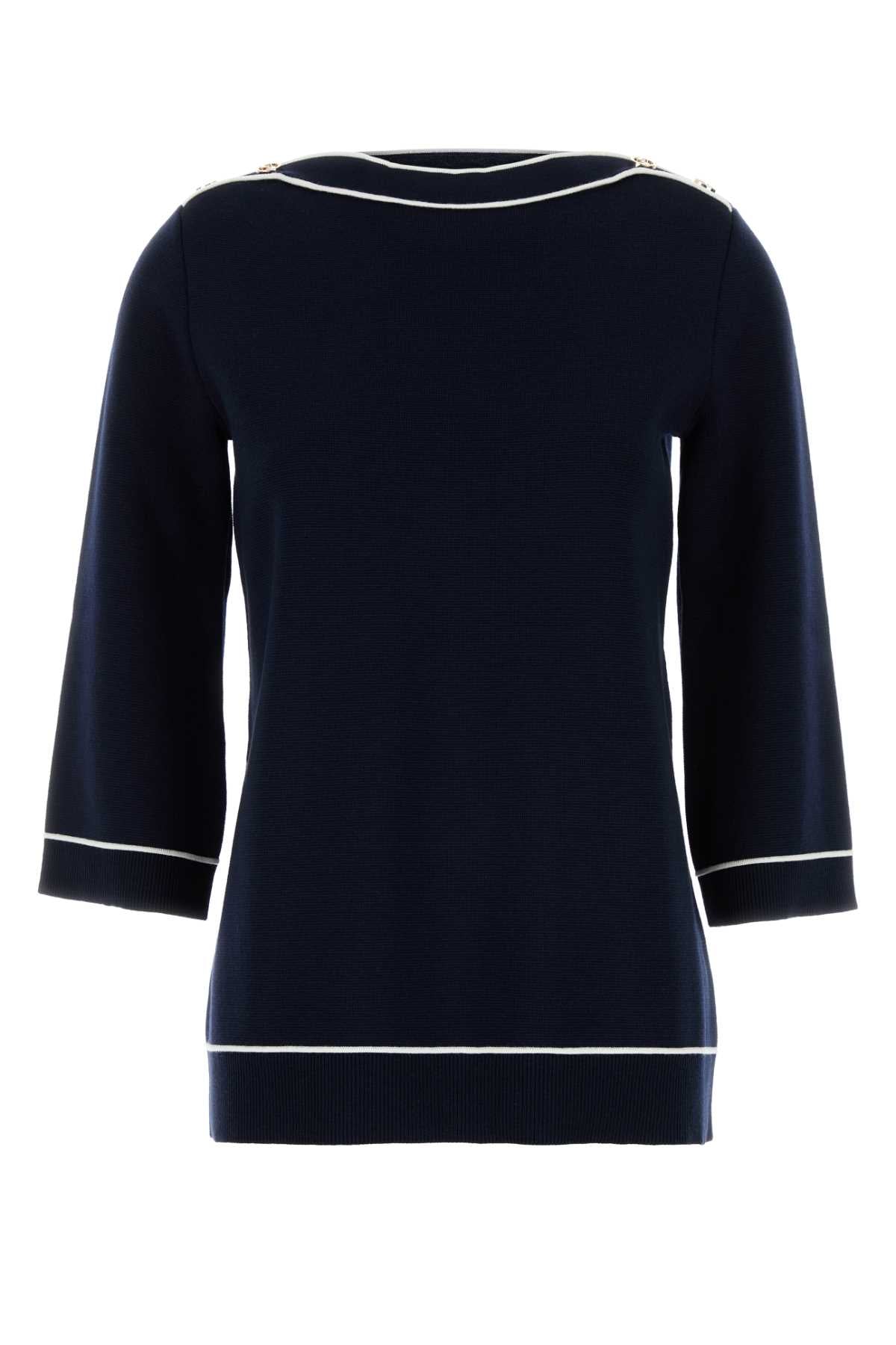 GUCCI 3/4/S BOAT/NK TOP For Women Exterior: 100% Wool