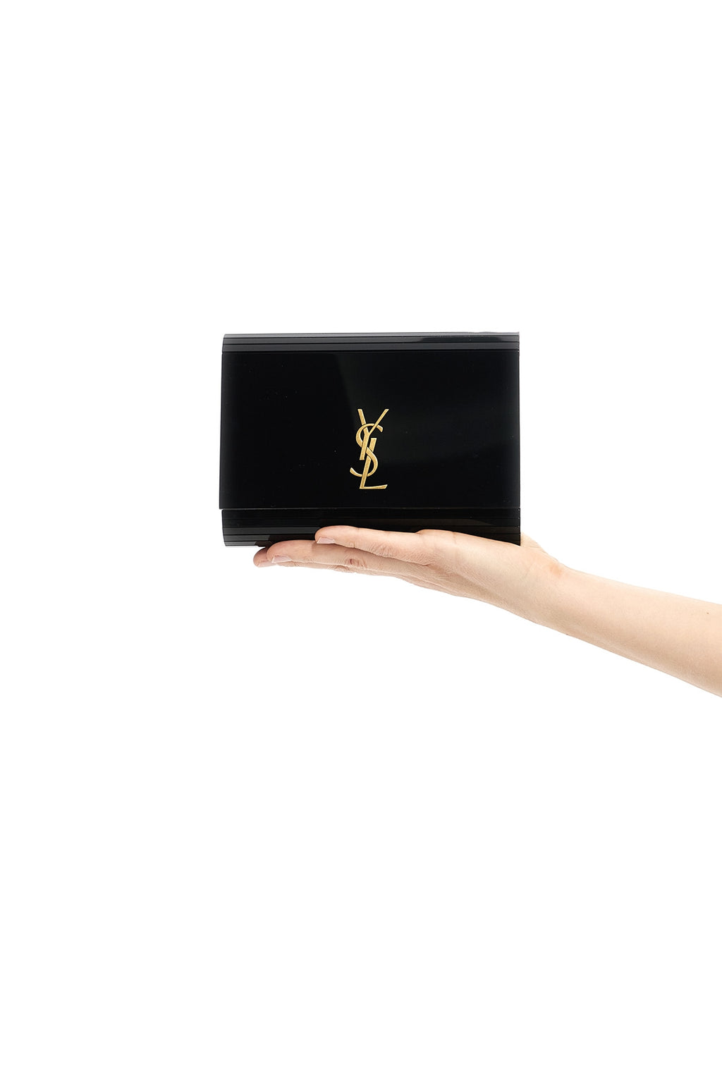 SAINT LAURENT 'Minaudière Vicky' crossbody bag For Women 100% plexiglass
