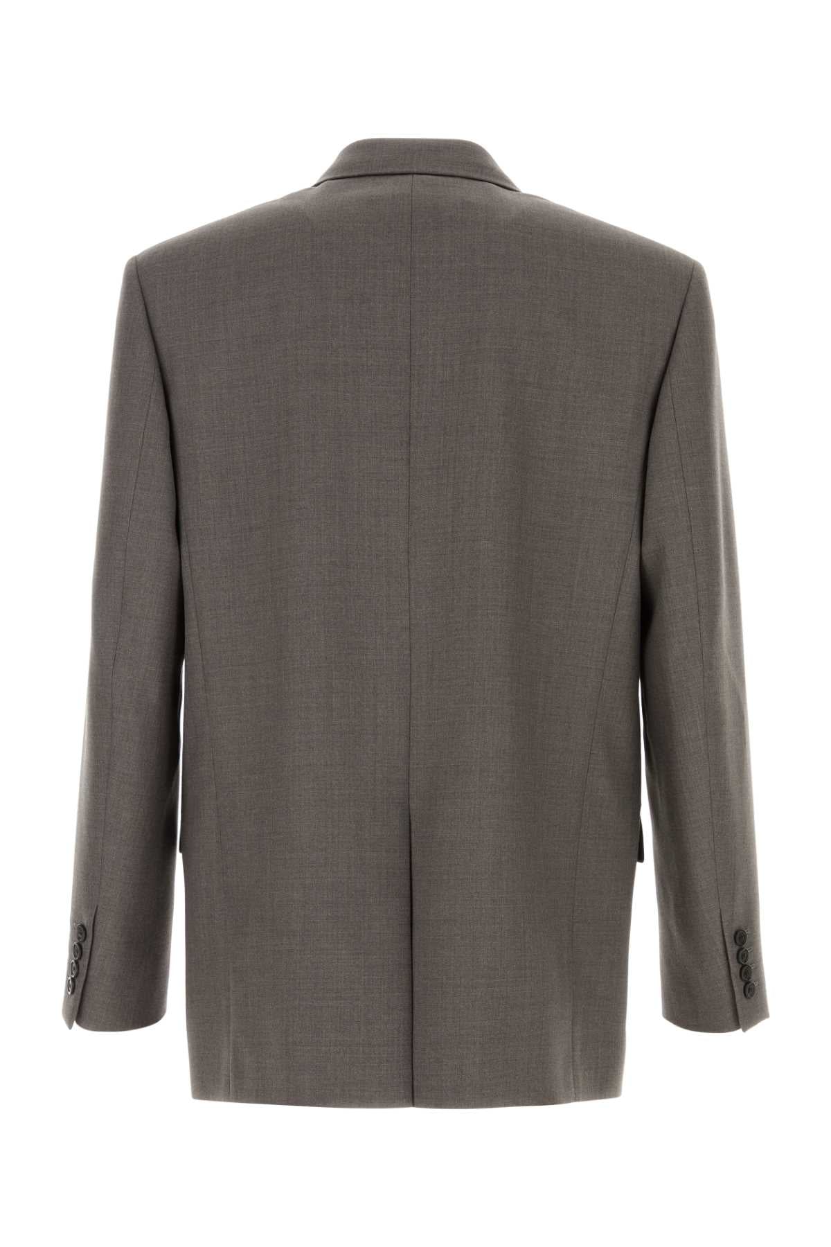 SAINT LAURENT VESTE YVES For Men Exterior: 100% Wool Lining: 100% Silk