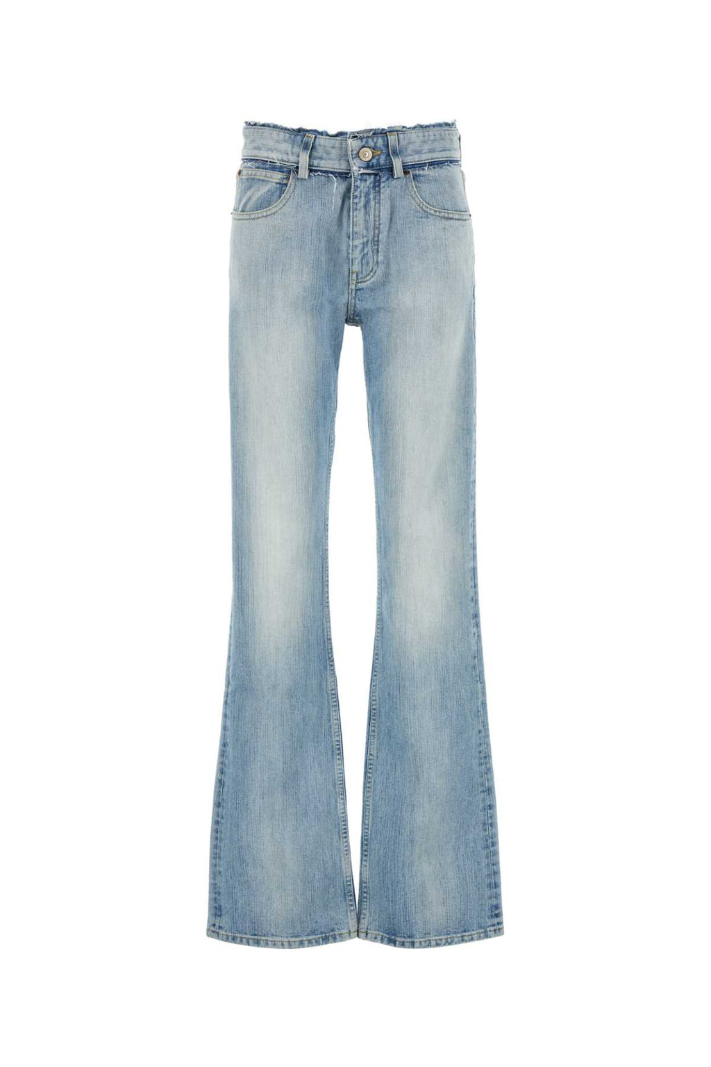 BALENCIAGA LOW WAIST PANTS For Women Exterior: 100% Cotton
