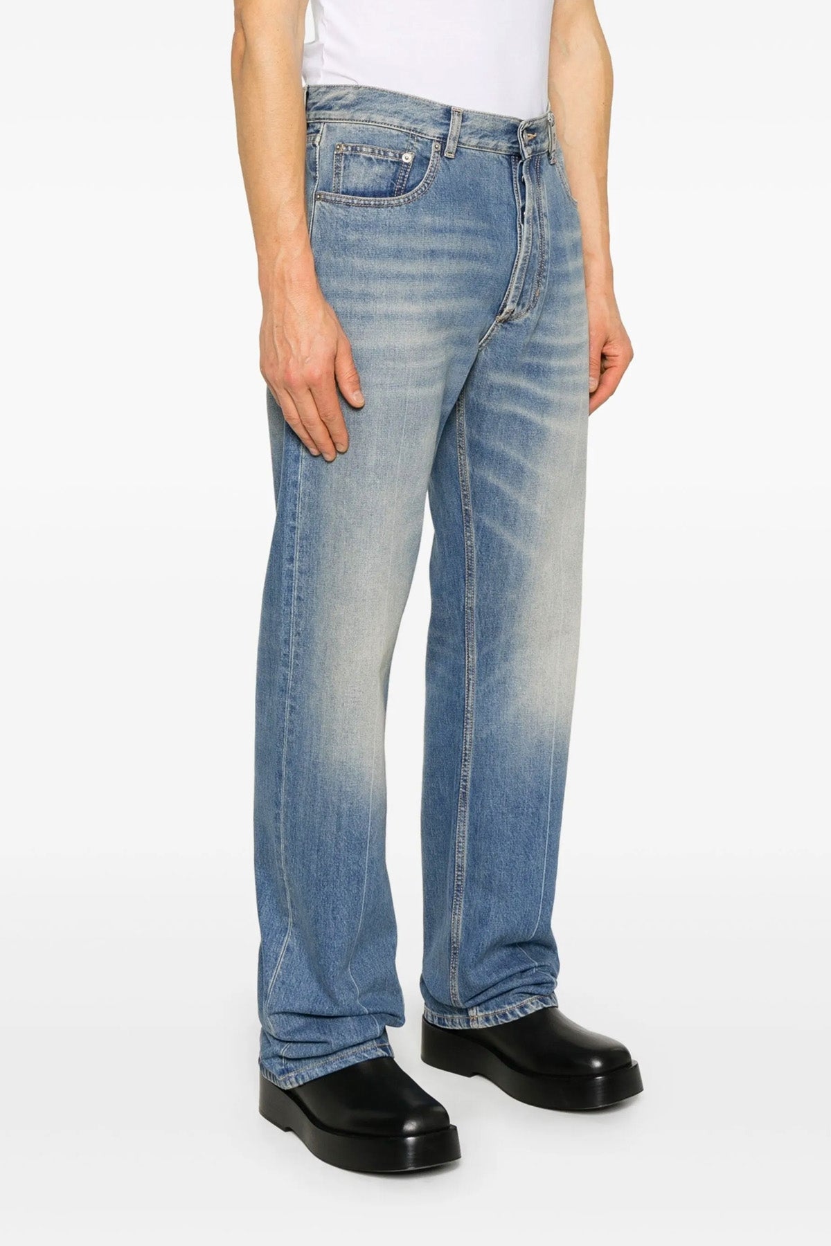 alexander mcqueen 'Skull' jeans